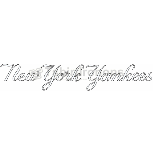 New York Yankees T-shirts Iron On Transfers N1778